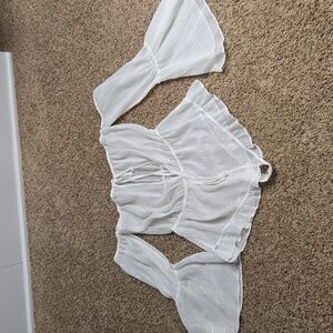 Nwot Victoria Secret Sz Med Lingerie Romper